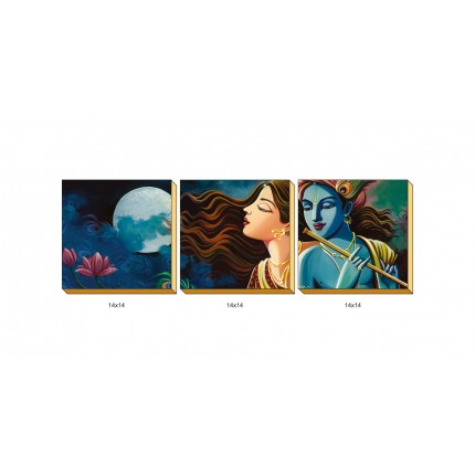 Wooden 3 Pis Set(14x14)  (T-1402)